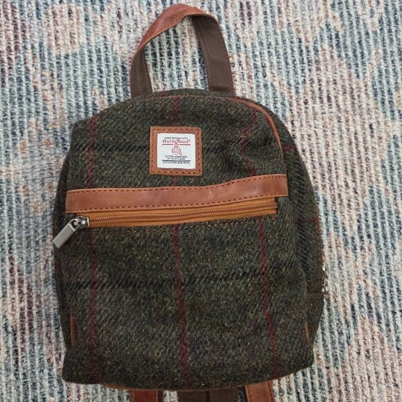 Harris Tweed Handbags - Harris Tweed Purse Backpack